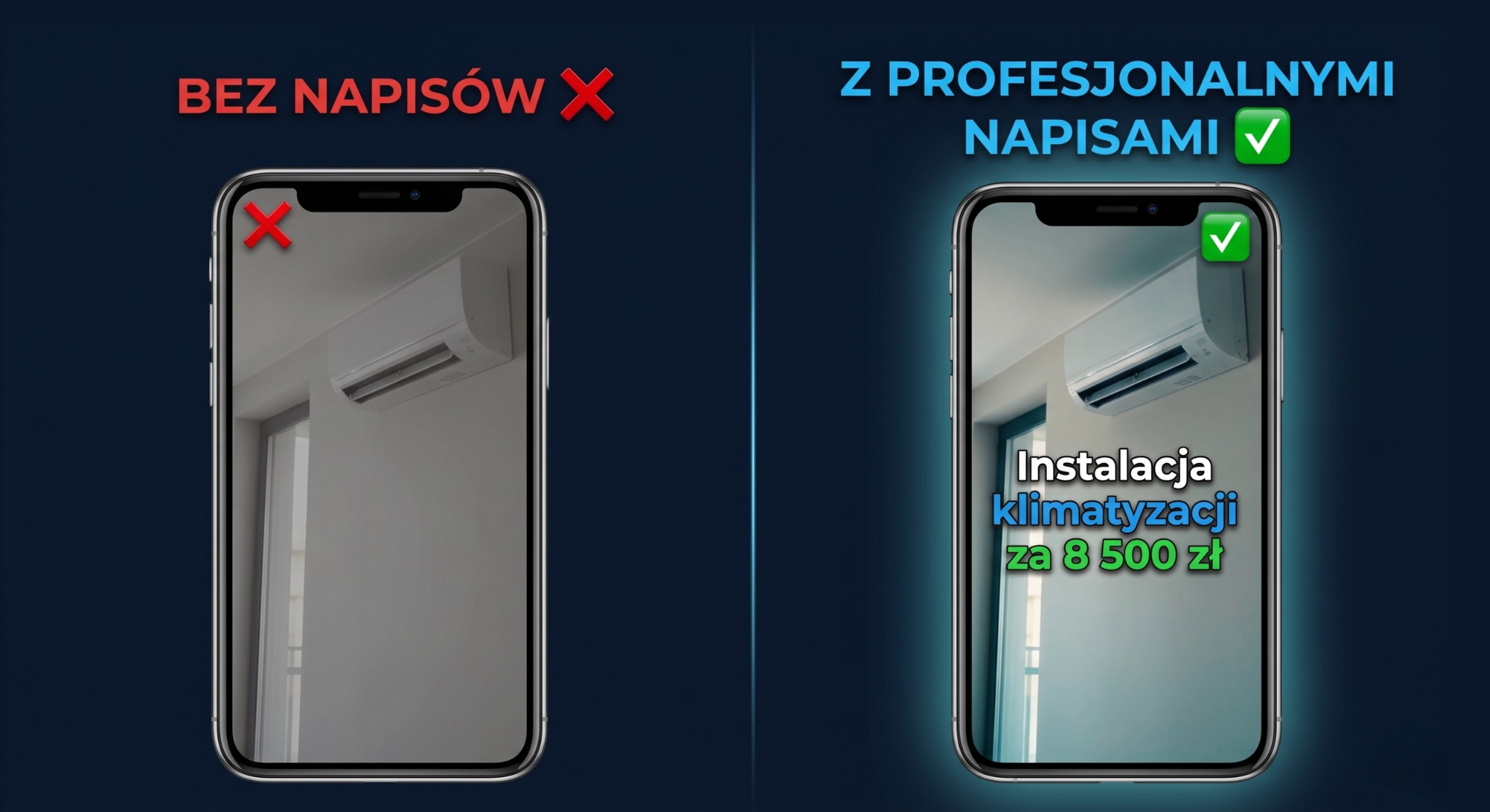 Porównanie filmu bez napisów i z profesjonalnymi napisami