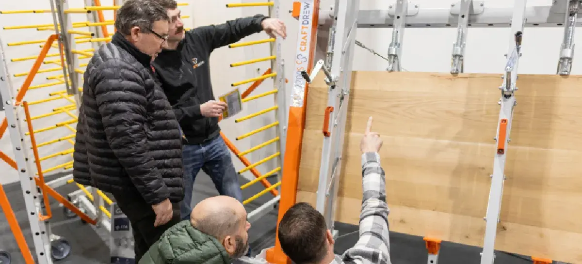Door Tec 2026 - exhibition floor with door technology displays